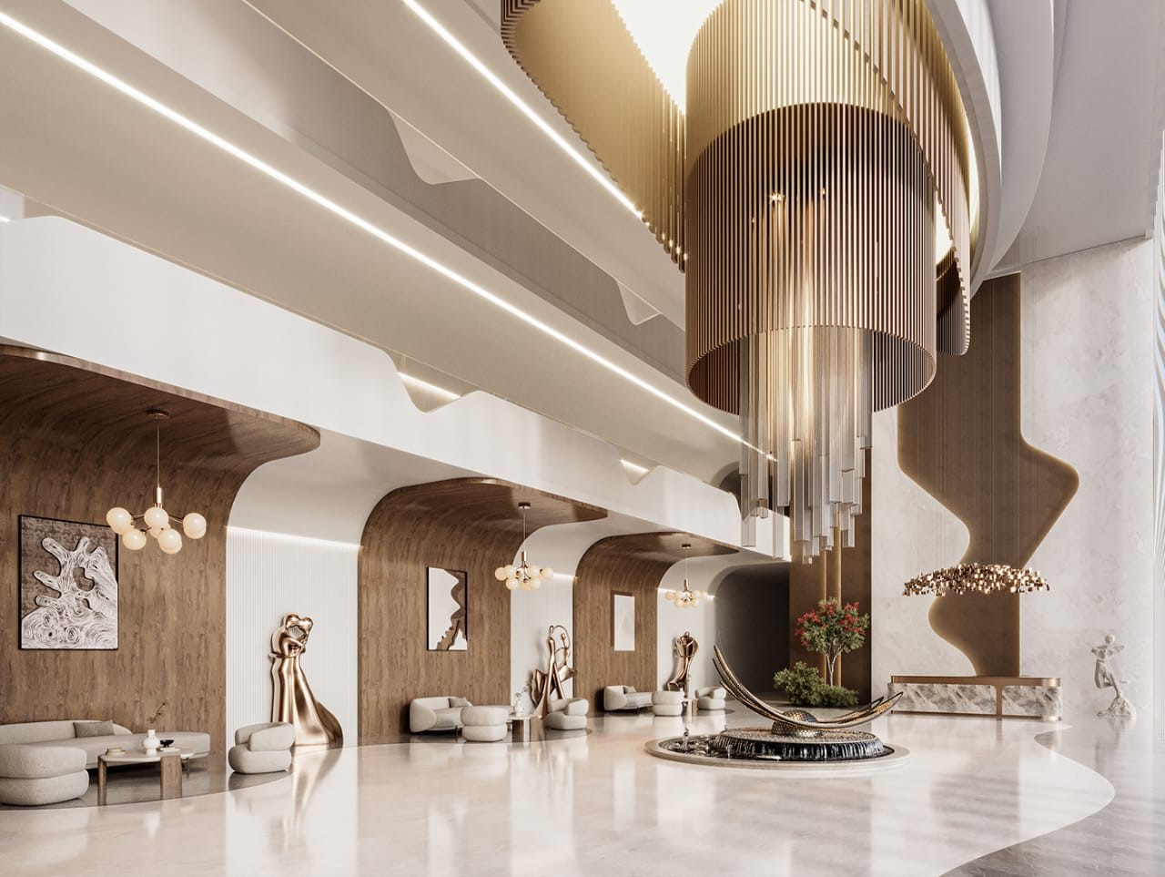 Hotel Royal Lobby 2